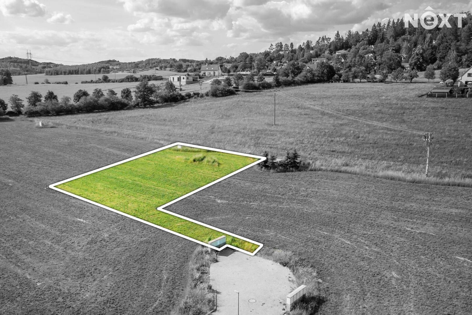 PRODÁNO – Stavební pozemek 1&nbsp;256 m², ul. Na Vráži, Pyšely