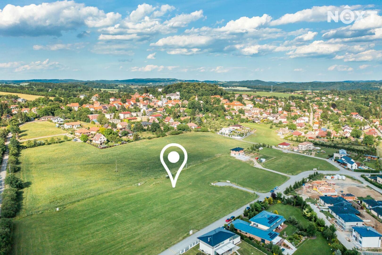 PRODÁNO – Stavební pozemek 1&nbsp;187 m2, ul. Na Vráži, Pyšely