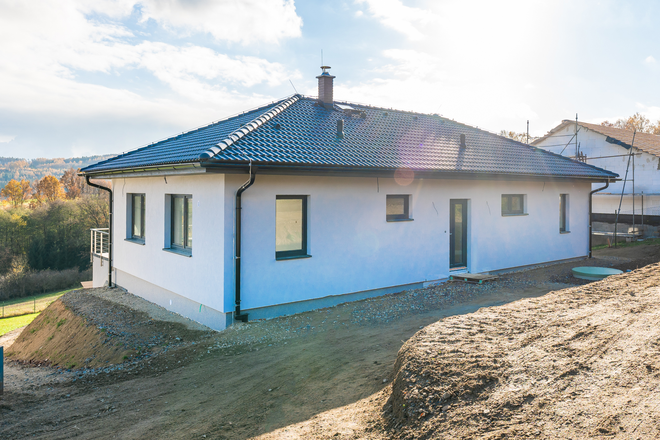 PRODÁNO – Nízkoenergetická novostavba rodinného domu 4+kk v&nbsp;Postupicích u&nbsp;Benešova