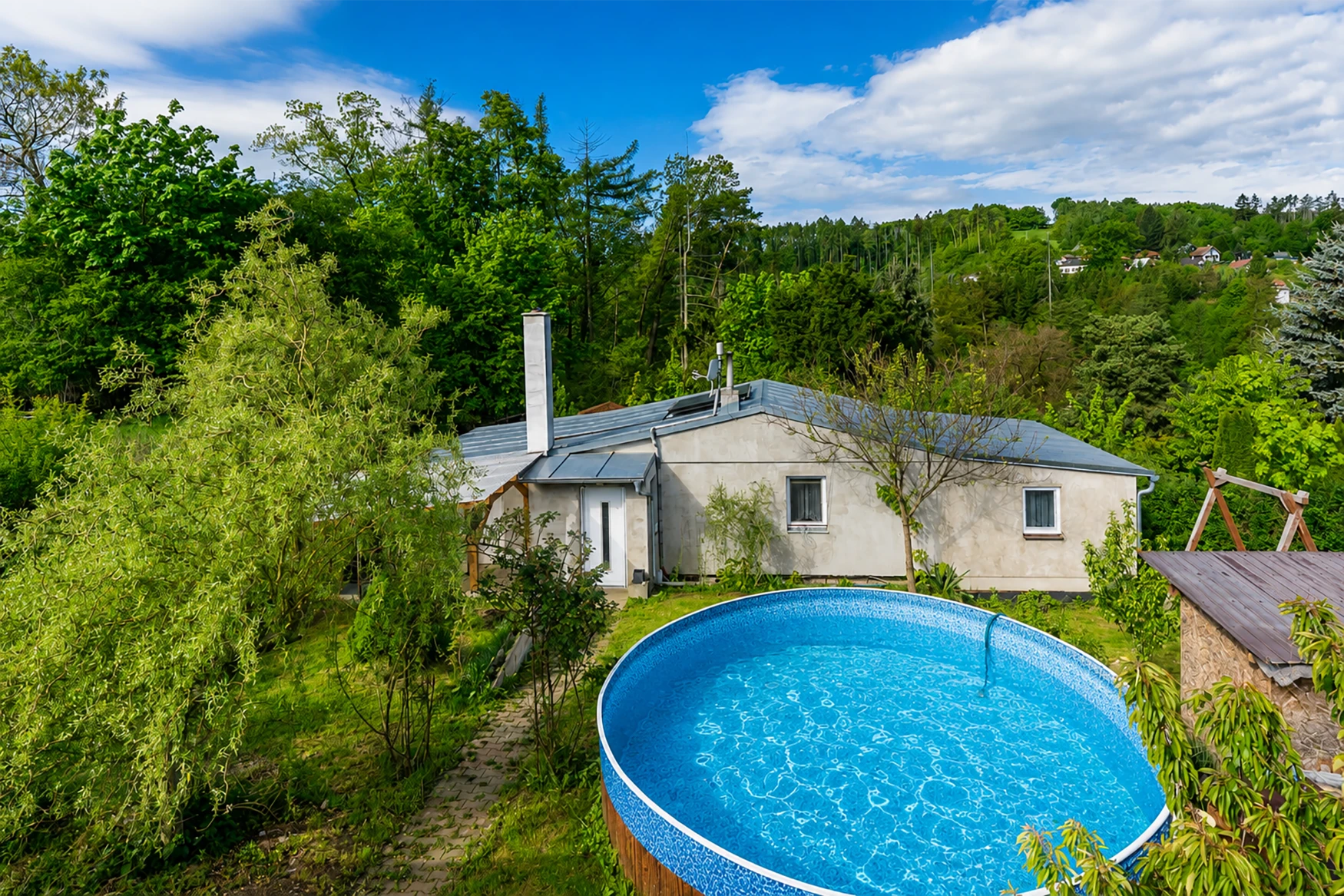 NA PRODEJ – Chata 3+1, 76 m2, Hradové Střimelice